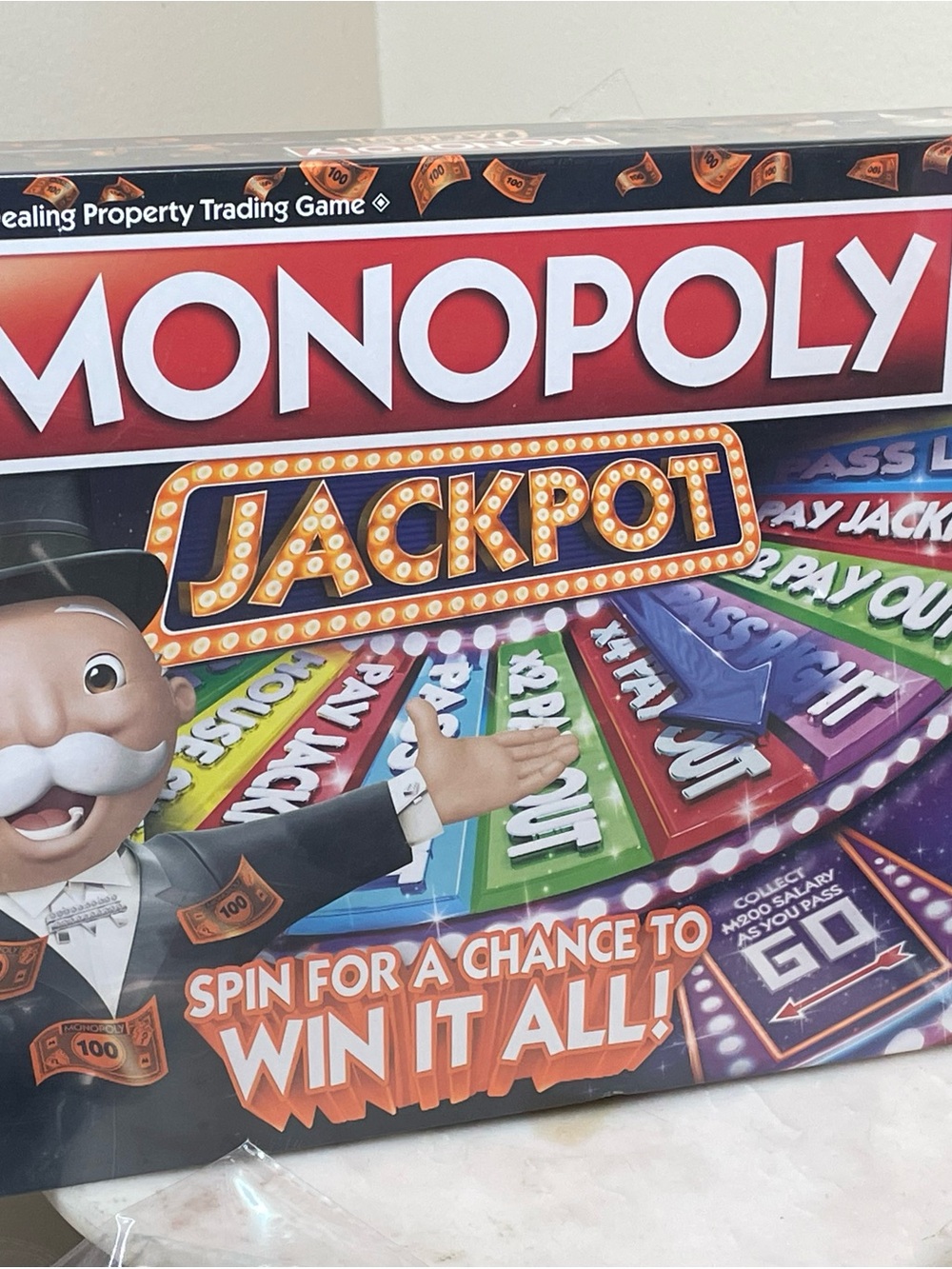 Monopoly Jackpot Board Game Hasbro Factory Sealed